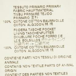 Pre Owned Dsquared2 Olive Green Cotton Trousers XL