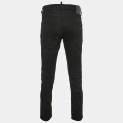 Pre Owned Dsquared2 Black Denim Cool Guy Jean M Waist Waist 34"