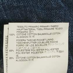 مملوكة مسبقًا بنطلون جينز ديكسكويرد2 كلاسيك كيني تويست ممزق أزرق دِنِم مقاس كبير خصر 36"