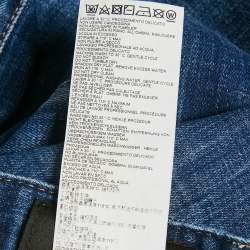 Pre Owned Dsquared2 Blue Distressed Denim Cool Guy Jeans XL Waist 36"