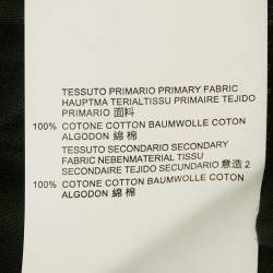 Pre Owned Dsquared2 Black Mexico Embroidered Jersey T-Shirt XL