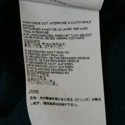 مملوكة مسبقًا سويتر ديسكويد2 صوف أزرق بحري برقبة عالية مقاس متوسط (ميديم)