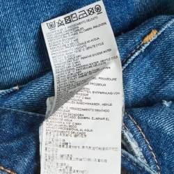 مملوكة مسبقًا Dsquared2 Blue Denim Skater Jeans S/Waist 32"