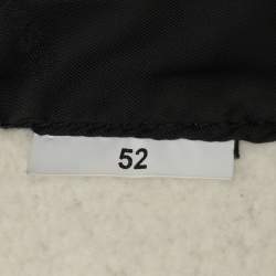 Pre Owned Dsquared2 Black Leather Vest XL