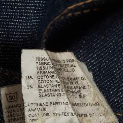 Pre Owned Dsquared2 Blue Denim Deanandan Embroidered Jeans XXL/Waist 40"