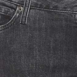 Pre Owned Dsquared2 Black Denim Low Waist Jeans S/Waist 30"