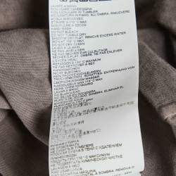مملوكة مسبقًا Dsquared2 Grey Bear Logo Print Jersey Crewneck T-Shirt L