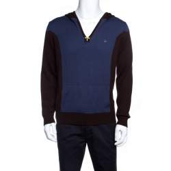 Dsquared2 Colorblock Kangaroo Pocket Detail Hooded Sweater L