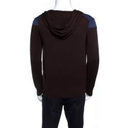 Dsquared2 Colorblock Kangaroo Pocket Detail Hooded Sweater L