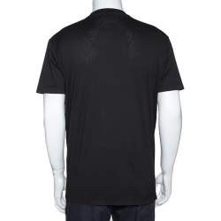 Dsquared2 Black Arctic Twins Print Cool Fit T-Shirt XL