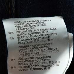 Pre Owned Dsquared2 Blue Distressed Light Wash Denim Sexy Twist Jeans XS