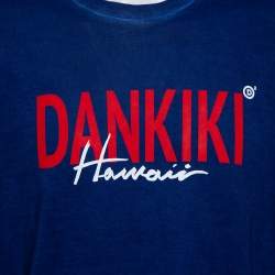 Pre Owned Dsquared2 Blue Dankiki Print Hetero Guy Fit T-Shirt XXL