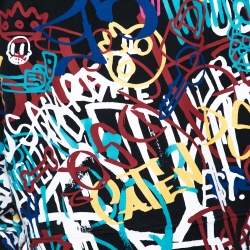 Dsquared2 Black Graffiti Print Cotton Cool Fit Sweatshirt XL