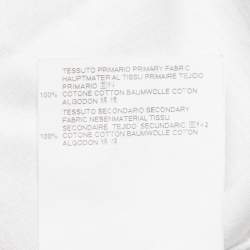 Dsquared2 White Printed Cotton Crewneck T-Shirt XL