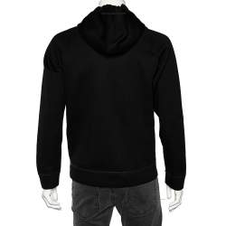 Dsquared2 Black Knit Sequined Detail Hoodie S