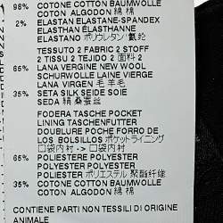 Pre Owned Dsquared2 Navy Blue Denim Double Waist Contrast Trim Distressed Jeans L