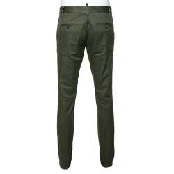 Dsquared2 Green Cotton tapered Leg Pants L