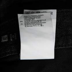Pre Owned Dsquared2 Grey Distressed Denim Jeans XL