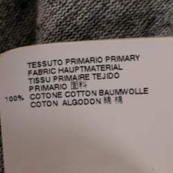 Pre Owned Dsquared2 Grey Logo Print Cotton New Tight Hetero Guy Fit T-Shirt S