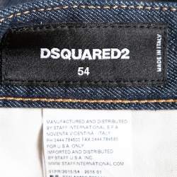 Pre Owned Dsquared2 Blue Denim Jeans XXL