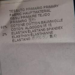 Pre Owned Dsquared2 Light Blue Distressed Denim Splash Paint Detail Jeans M Waist 36"