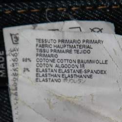 Pre Owned Dsquared2 Dark Blue Denim Slim Fit Jeans Waist 36"