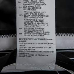 Pre Owned Dsquared2 Blue Distressed Denim Painted Damaged Jeans M Waist 34"