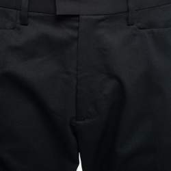 Dsquared2 Black Wool Bermuda Shorts M