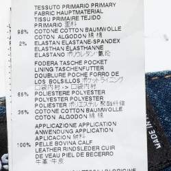 Pre Owned Dsquared2 Blue Distressed Denim Regular Fit Jeans M