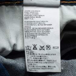 Pre Owned Dsquared2 Blue Distressed Denim Regular Fit Jeans M