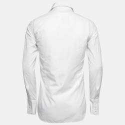 Dsquared2 White Cotton Button Front Shirt S