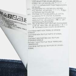 Pre Owned Dsquared2 Blue Washed & Distressed Denim Jeans XL Waist 38"