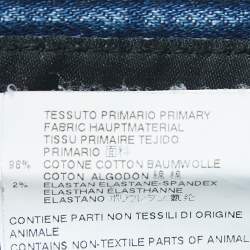 Dsquared2 Blue Distressed Ripped Denim Skinny Jeans M Waist 34" 