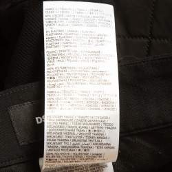 Dsquared2 Black Wool Knit Quilted Pocket Cargo Pants S