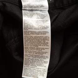 Dsquared2 Black Wool Knit Quilted Pocket Cargo Pants S