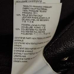 Dsquared2 Black Studded Leather Lace-Up Vest XL
