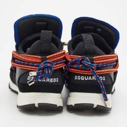 Dsquared2 Multicolor Suede And Leather Bungy Jump Sneakers Size 43