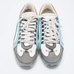 Dsquared2 Multicolor Leather 551 Low Top Sneakers Size 42