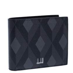 Dunhill Black Leather Bifold Wallet