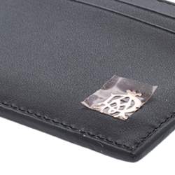 Dunhill Black Leather Card Holder