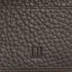 Dunhill Leather Stripe Bifold Compact Wallet