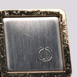 Pre Owned Dunhill Two Tone Hardware Tie Bar Clip and Cufflinks Set