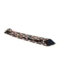 Dunhill Multicolor Hat Print Silk Traditional Tie 