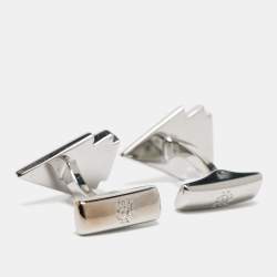 Dunhill Silver Tone Arrows Cufflinks