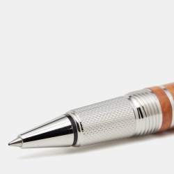 Dunhill Brown Sidecar Briarwood Roller Ball Pen 