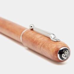 Dunhill Brown Sidecar Briarwood Roller Ball Pen 