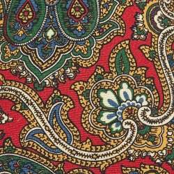Dunhill Multicolor Large Paisley Print Silk  Tie
