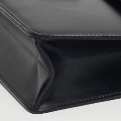 مملوكة مسبقًا حقيبة معصم جلد أسود ألفريد دنهل