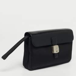 مملوكة مسبقًا حقيبة دنهل جلد أسود ونايلون