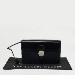 مملوكة مسبقًا حقيبة دنهل جلد أسود ونايلون